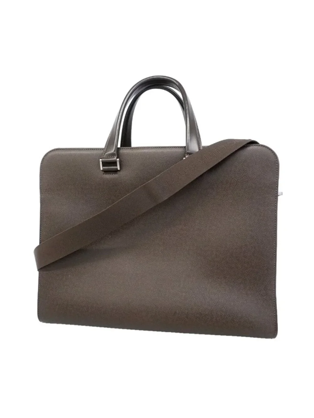 Louis Vuitton Business Bag Taiga Nevsky Grizzly